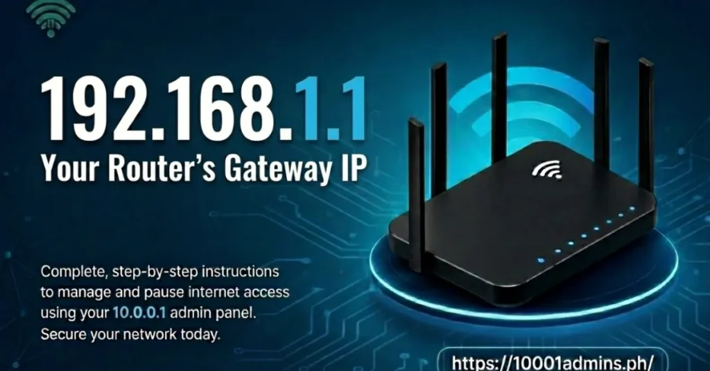 192.168.1.1 Your Router's Gateway IP